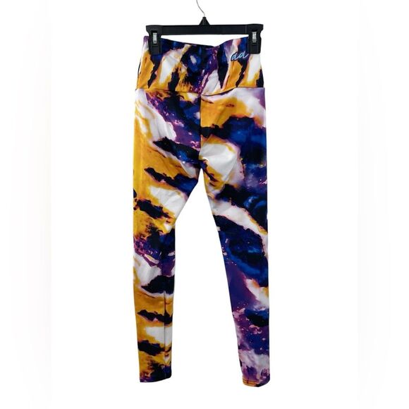 NEW Agstract Apparel Lotus Multi Color Leggings Size XS 7/8 Length - Picture 5 of 7